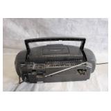 Panasonic Portable CD/Cassette Player with AM/FM Radio