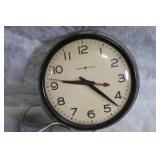 Vintage General Electric Wall Clock with Black Rim