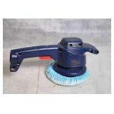 Used Blue Handheld Buffer Polisher with Pad