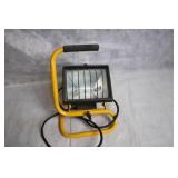 Portable Yellow Halogen Work Light with Stand