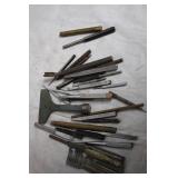 Assorted Metal Chisels and Punch Tools Set