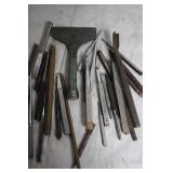 Assorted Metal Chisels and Punch Tools Set