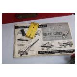 Vintage A.C. Gilbert Erector Set No. 10 1/2 with Manuals and Spare Parts