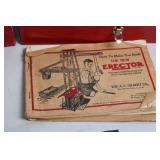 Vintage A.C. Gilbert Erector Set No. 10 1/2 with Manuals and Spare Parts