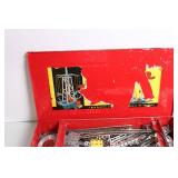 Vintage A.C. Gilbert Erector Set No. 10 1/2 with Manuals and Spare Parts