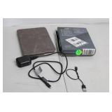 Nook GlowLight Plus E-Reader with Leather Case and Charger