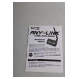Tactic AnyLink SLT 2.4GHz Radio Adapter Set with Cables and Manual