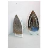 Set of 2 Rowenta Powerglide Electric Irons