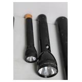 Set of 4 Flashlights and Adjustable Headlamp