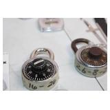 Assortment of Locks, Measuring Tools, and Miscellaneous Items