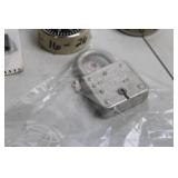 Assortment of Locks, Measuring Tools, and Miscellaneous Items