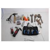 Comprehensive Hand Tool Collection with Pliers, Wrenches, and Screwdrivers