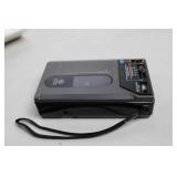Used GE Fastrac Speed Listening Mini Cassette Player/Recorder with Case