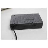 Used GE Fastrac Speed Listening Mini Cassette Player/Recorder with Case