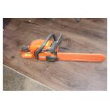 Used Husqvarna 450 Chainsaw with Orange Bar