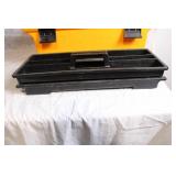 Rubbermaid Yellow Tool Box with Removable Tray