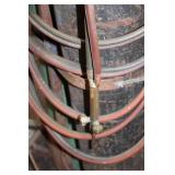 Oxygen and Acetylene Welding Tank Set with Regulators and Cart