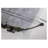 Camouflage Compound Bow with Adjustable Sight