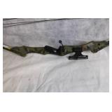 Camouflage Compound Bow with Adjustable Sight