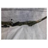 Camouflage Compound Bow with Adjustable Sight