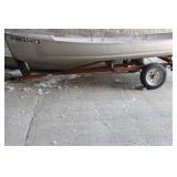 Aluminum Jon Boat with Trailer