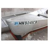 Aluminum Jon Boat with Trailer