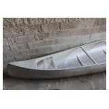 Used Aluminum Canoe with Hull Identification