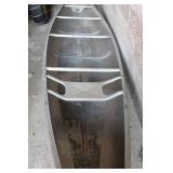 Used Aluminum Canoe with Hull Identification