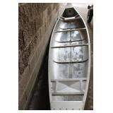 Used Aluminum Canoe with Hull Identification