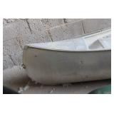 Used Aluminum Canoe with Hull Identification