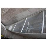 Used Aluminum Canoe with Hull Identification