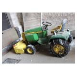 John Deere 300 Lawn Tractor with Snow Blower Attachment