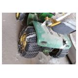 John Deere 300 Lawn Tractor with Snow Blower Attachment