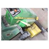 John Deere 300 Lawn Tractor with Snow Blower Attachment