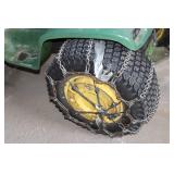 John Deere 300 Lawn Tractor with Snow Blower Attachment