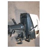 Johnson Outboard Motor with Throttle and Gear Controls