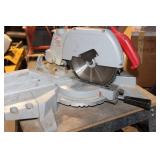 Used Milwaukee Chop Saw on Table Stand