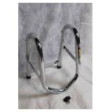 Motorcycle Chrome Front Wheel Chock Stand