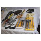 Assorted Hand Saw Blade Collection with Knife and Saw Blades