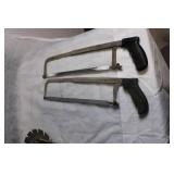 Assorted Hand Saw Blade Collection with Knife and Saw Blades