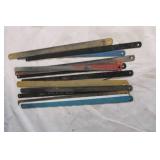 Assorted Hand Saw Blade Collection with Knife and Saw Blades