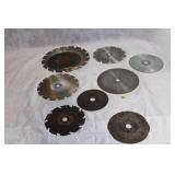 Assorted Hand Saw Blade Collection with Knife and Saw Blades