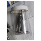 Collection of Assorted Drill Bits, Levels, and Hand Tools