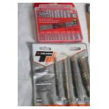 Collection of Remington Power Loads, Drill Bits, and Anchors with Discharger Tool