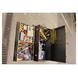 Vintage Tool Chest with Assorted Hand Tools and Air Impact Wrenches