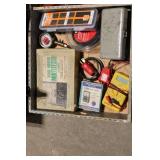 Vintage Tool Chest with Assorted Hand Tools and Air Impact Wrenches
