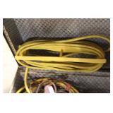 Vintage Tool Chest with Assorted Hand Tools and Air Impact Wrenches