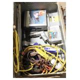 Vintage Tool Chest with Assorted Hand Tools and Air Impact Wrenches