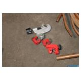 Plumbing Supplies Lot: Copper Pipes, Fittings, Cutters, Teflon Tape