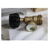 Collection of Gas Line Fittings and Tools